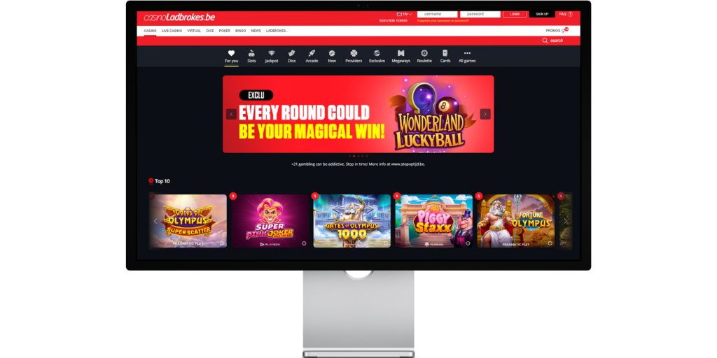 le site Ladbrokes belgique 