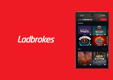 L&rsquo;application Ladbrokes casino belgique