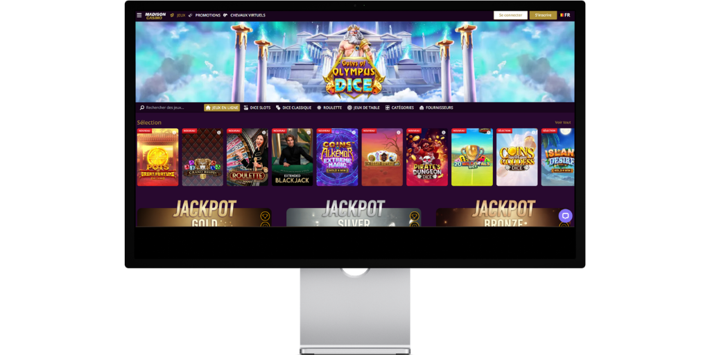 le site Madison Casino